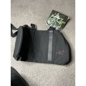 NWT Billie Eilish Duffle Bag Black Red Logo BRAND NEW